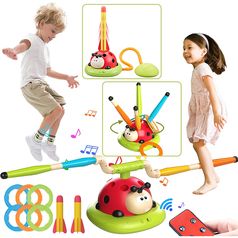 Gymnastic Ring - 3 Styles Ladybug Rocket Launcher Rope