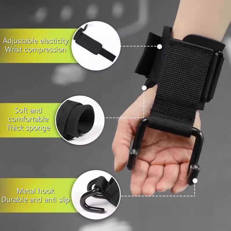 【F】2Pcs Weight Lifting Hooks H - огляд і ціна Weightlifting Gloves