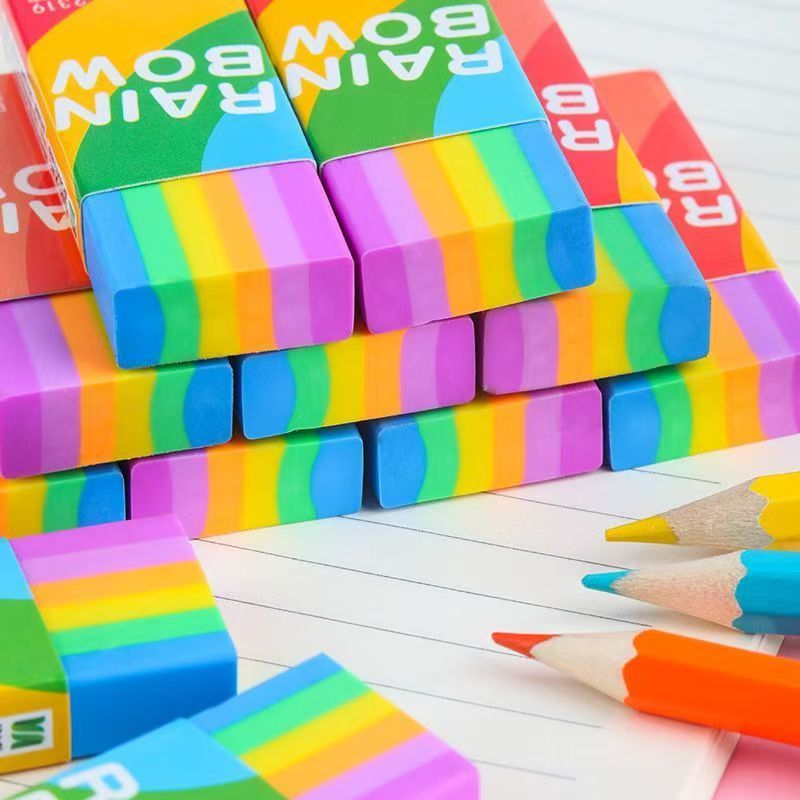 3/6/10/20 Pcs Colored Erasers  - огляд і ціна Chalk Bag