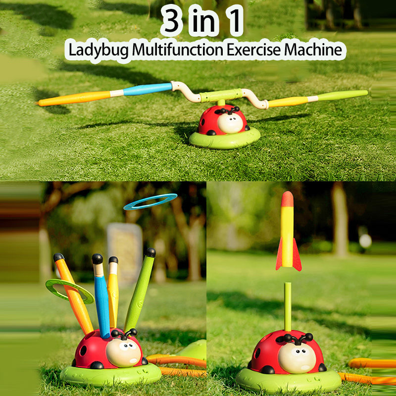 3 Styles Ladybug Rocket Launch - огляд і ціна Gymnastic Ring
