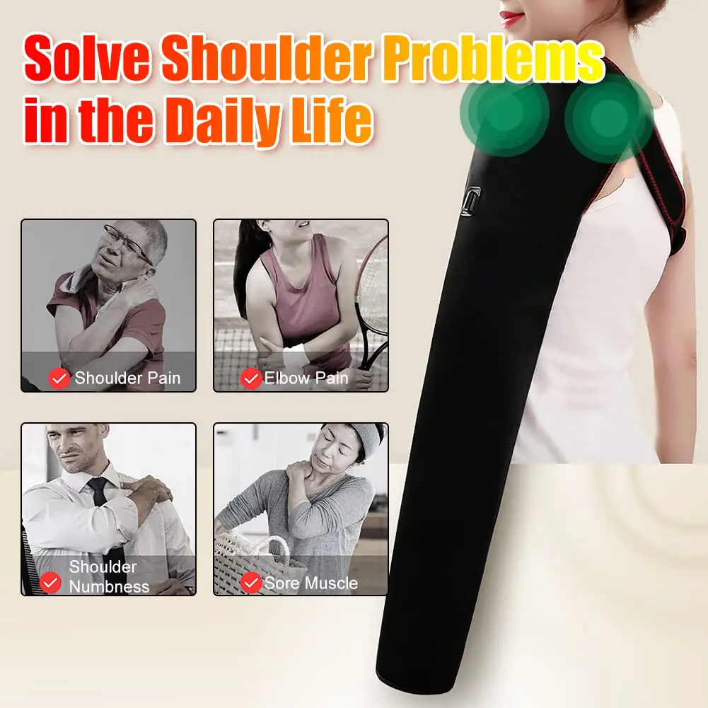 Long Arm Heating Massage Suppo - огляд і ціна Wrist Wraps