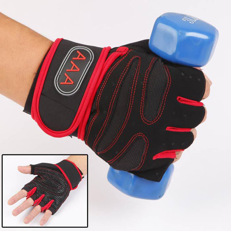 Half Finger Guantes Protective - огляд і ціна Weightlifting Gloves