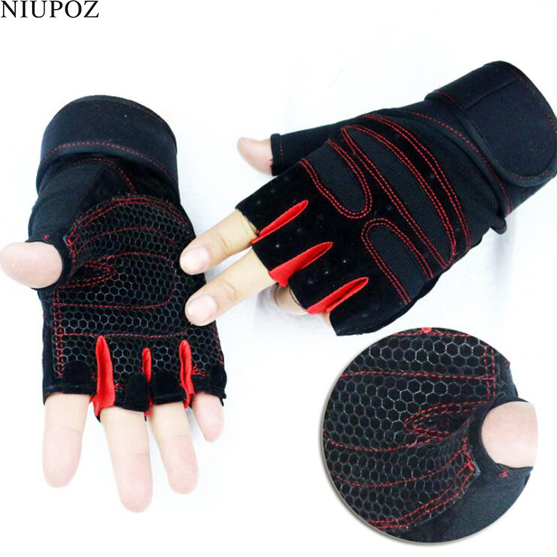 Half Finger Guantes Protective - огляд і ціна Weightlifting Gloves