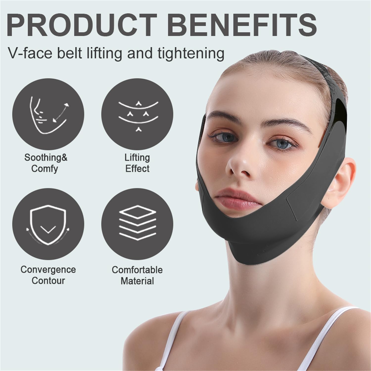 Face Lift Tape Chin Strap For  - огляд і ціна Lifting Belt