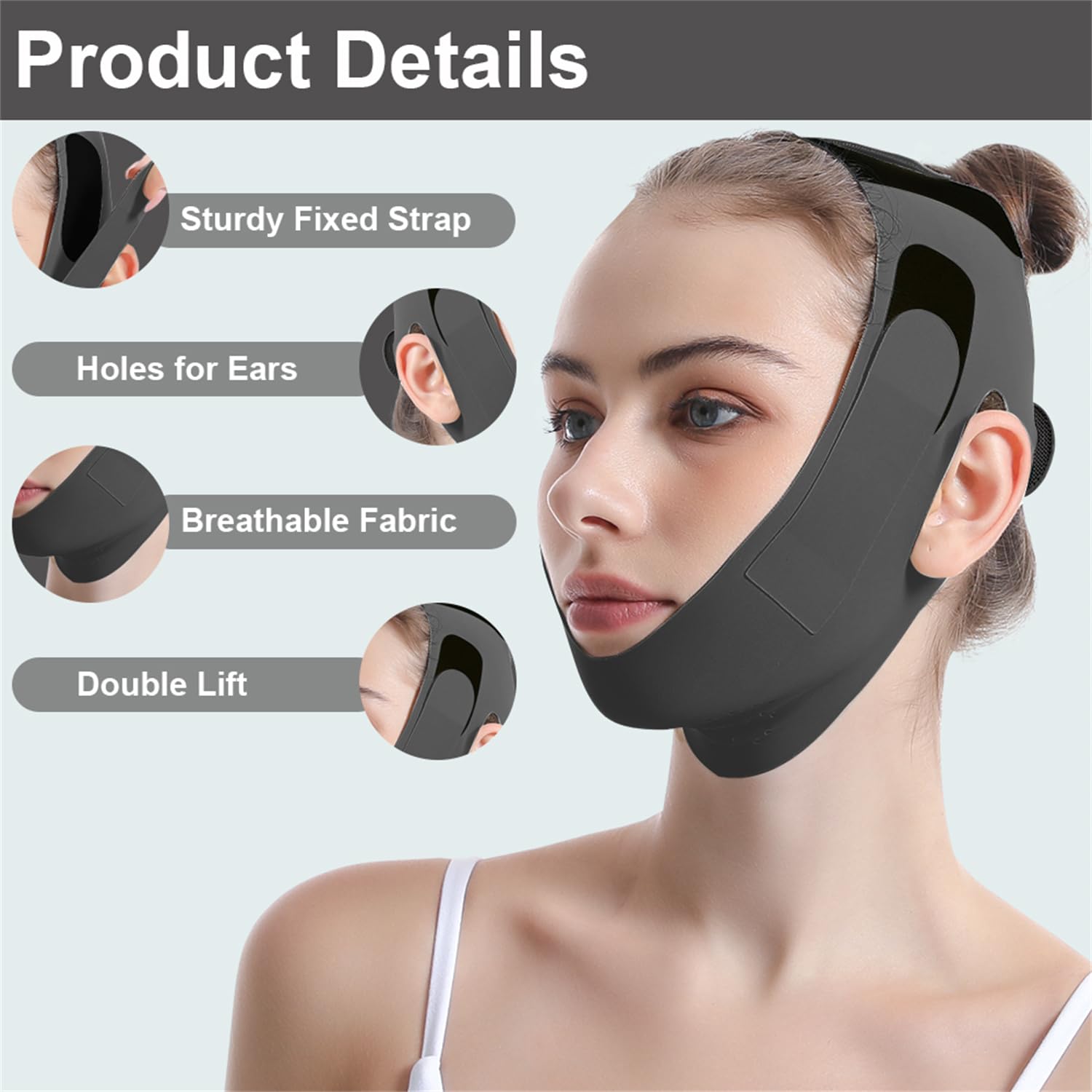Face Lift Tape Chin Strap For  - огляд і ціна Lifting Belt