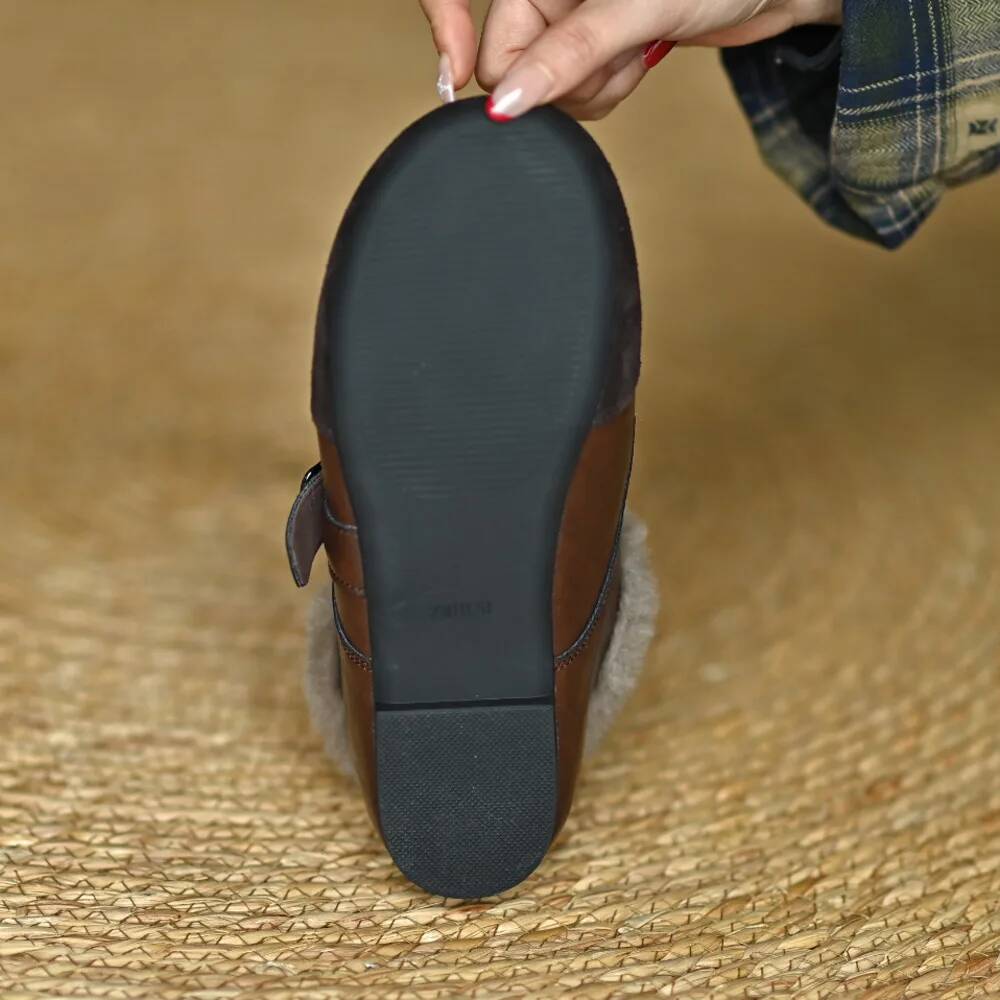 Fur Women's Loafers Leather Su - огляд і ціна Crossfit Belt