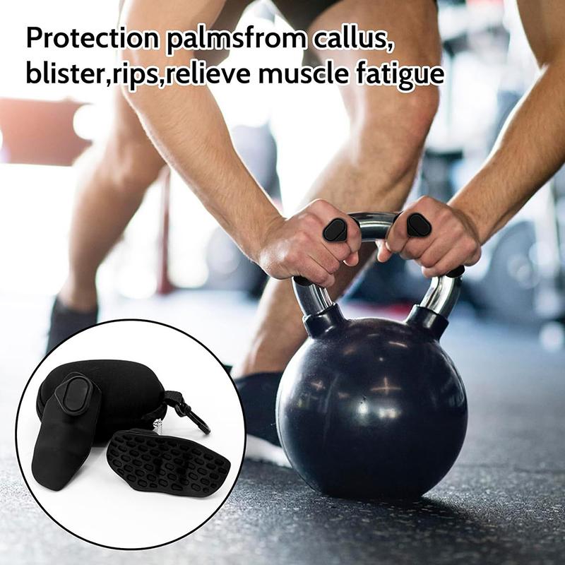 2Pcs Gym Grips Anti-Slip Grip  - огляд і ціна Weightlifting Gloves