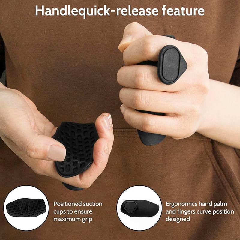 2Pcs Gym Grips Anti-Slip Grip  - огляд і ціна Weightlifting Gloves