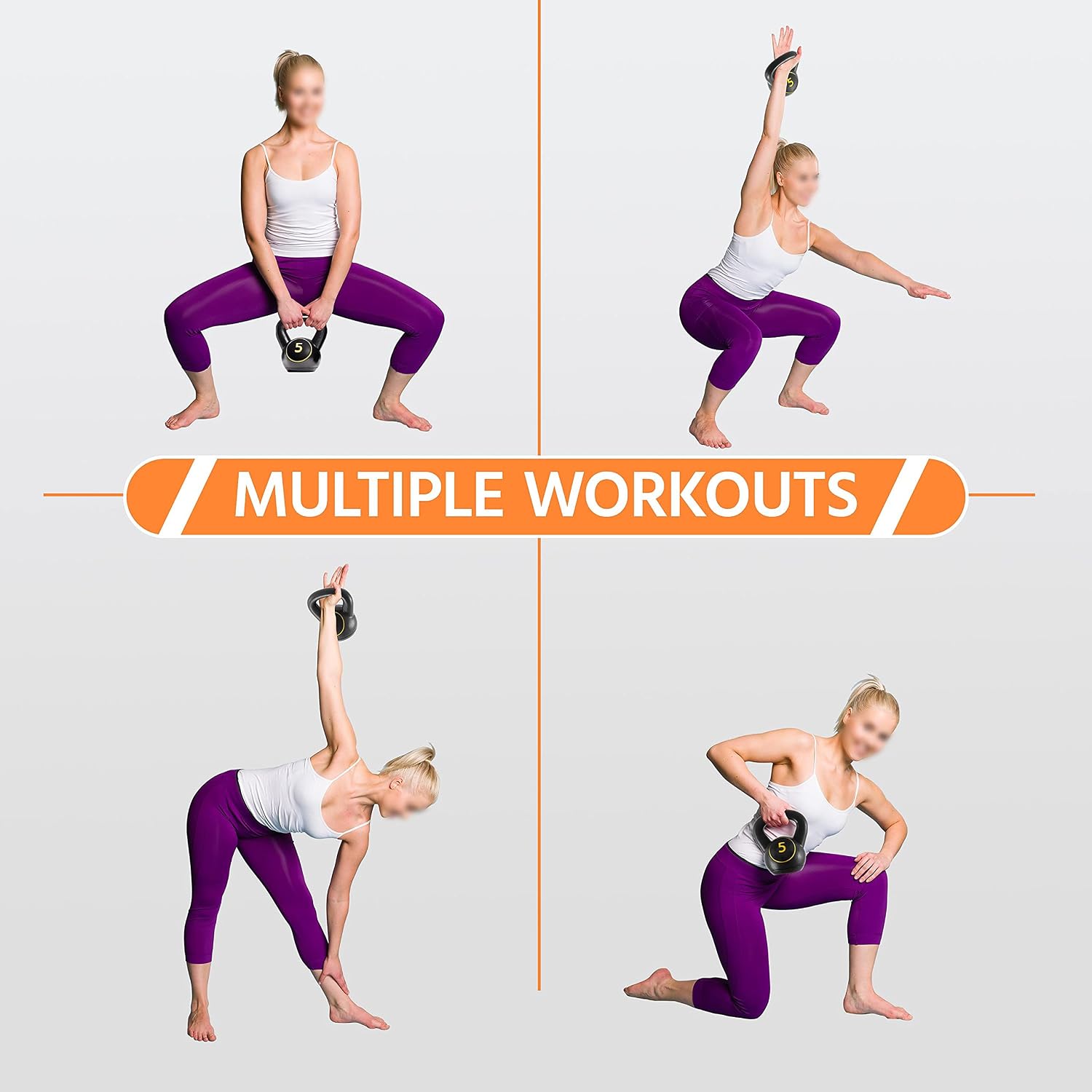Kettlebell Set for Home Fitnes - огляд і ціна Kettlebell