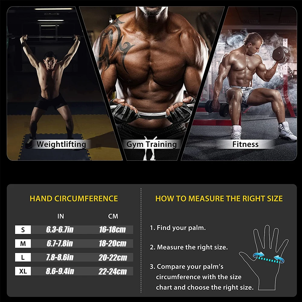1Pair Half Finger Gym Fitness  - огляд і ціна Weightlifting Gloves